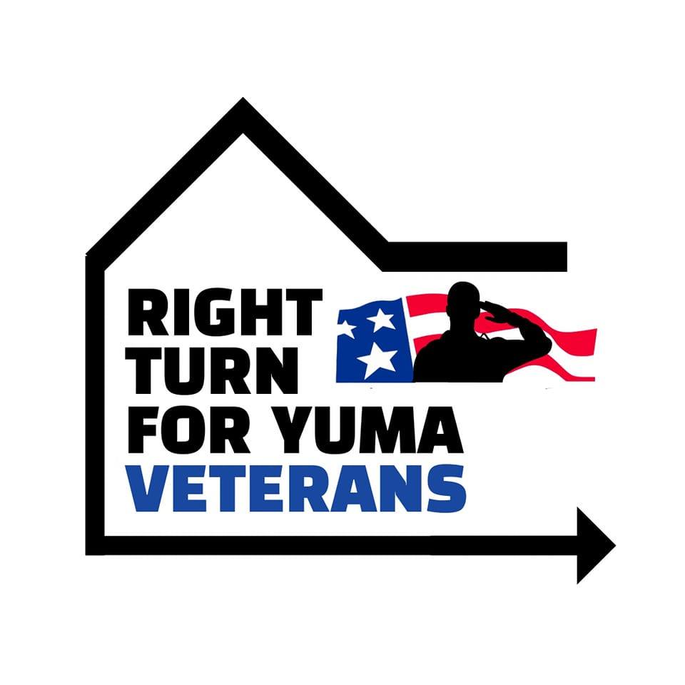 Right Turn for Yuma Veterans logo